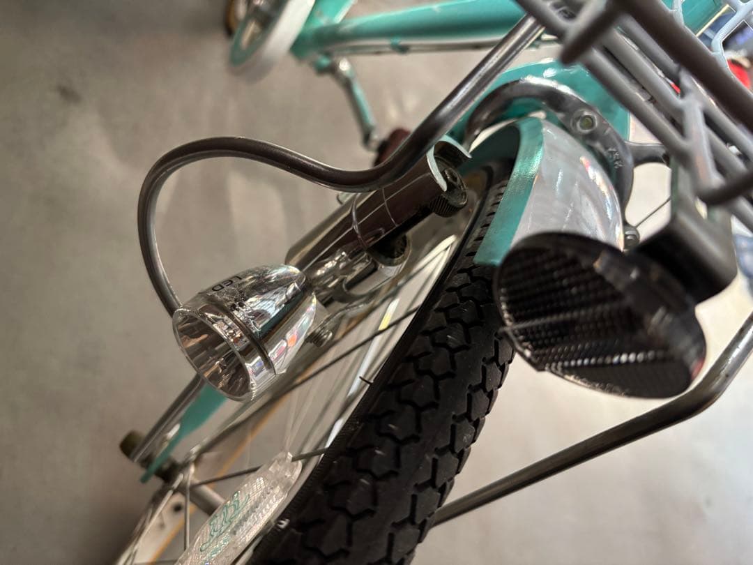 子供用自転車 24インチ マハロ ライトグリーン イオンバイク　maharo