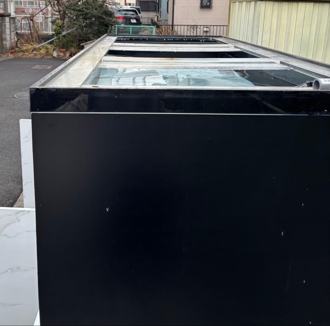 引き取り限定⇒ 180-60-80 オーバーフローアクリル水槽 と台のセット