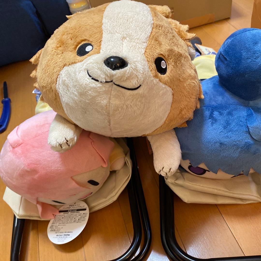 ゆるキャン 寝そべりスペシャルぬいぐるみ２種　ビッグぬいぐるみ　ちくわ