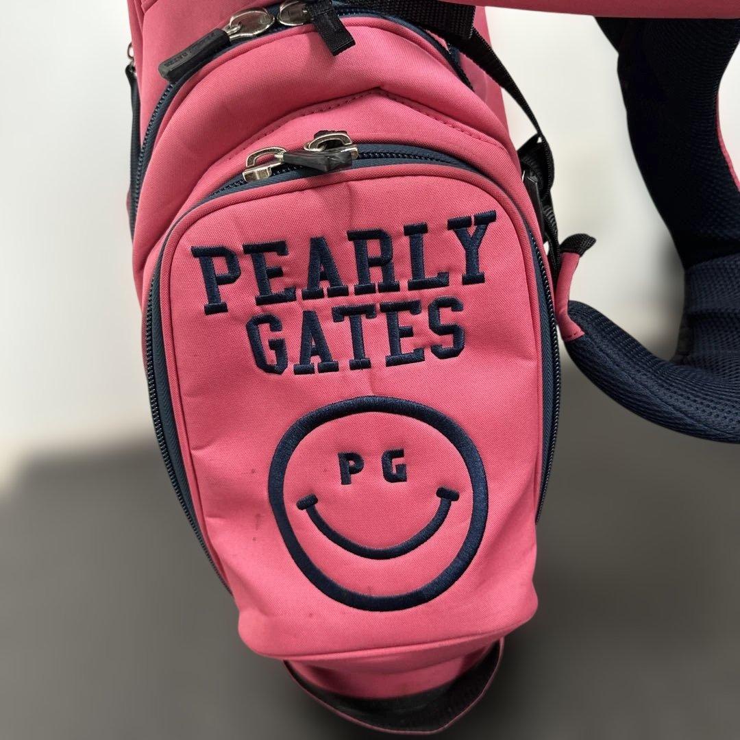 パーリーゲイツ スタンド式キャディバック ピンク