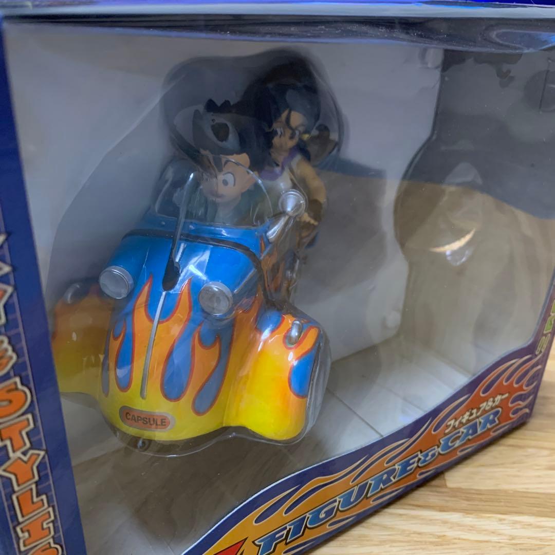 美品　未開封品　ドラゴンボール　フィギュア&カー　悟飯　ビーデル