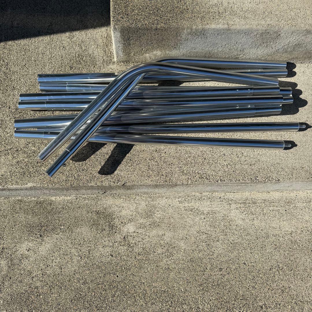 ファシル　ツインクレスタT/C　豪華２張セット　総額約２８万円セット　二又ポール