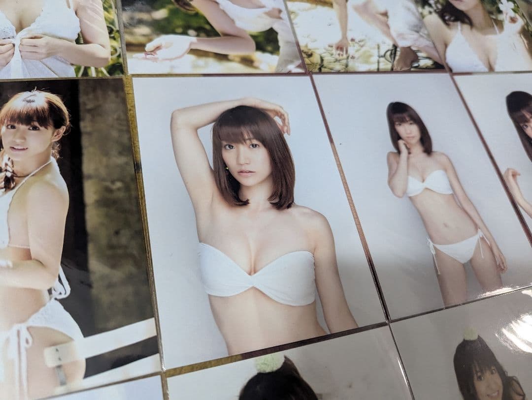 貴重 非売品 美品 オフショット 生写真 無修正 70枚 大島優子②