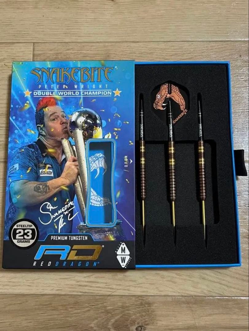 【ダーツ レア】レッドドラゴン2023 ピーターライト カッパーフュージョン