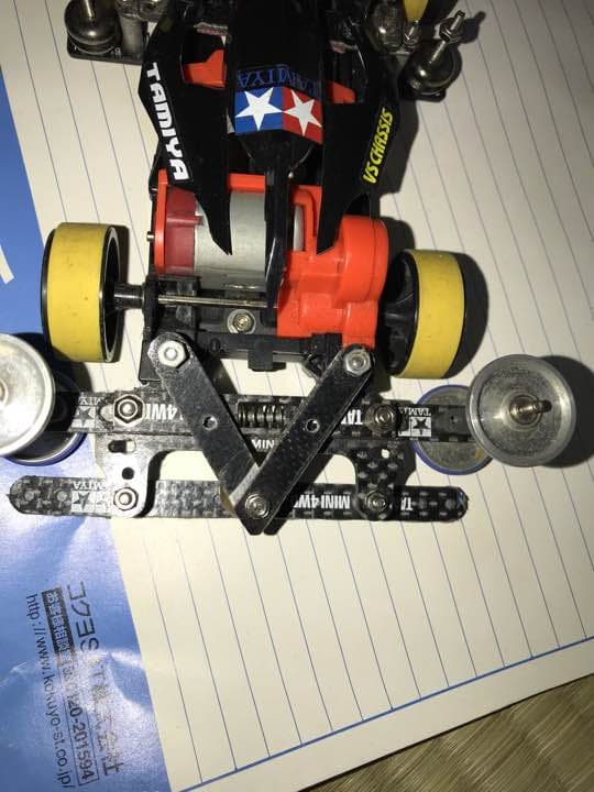 アバンテ ヒクオ スライドダンパー自作 ＶＳシャーシ