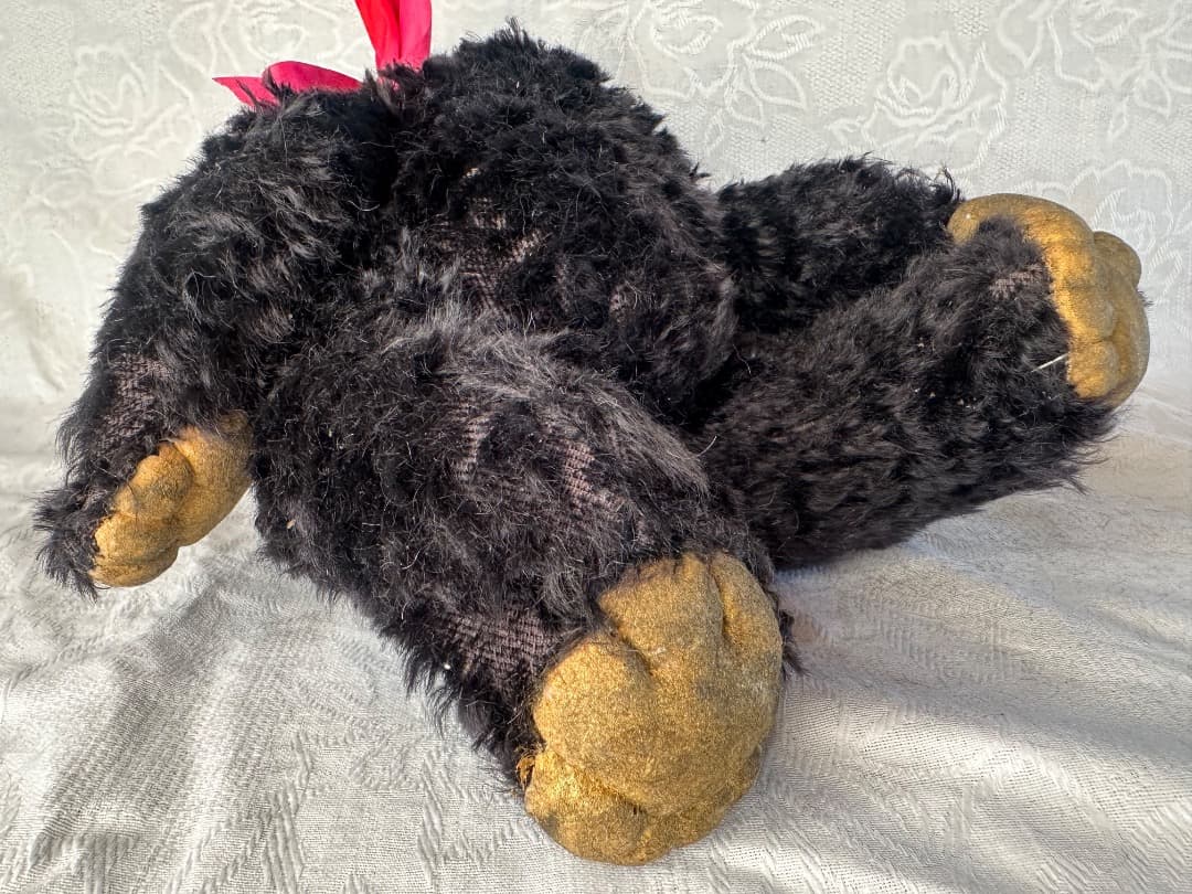 ドイツ ヴィンテージ テディベア ブラック