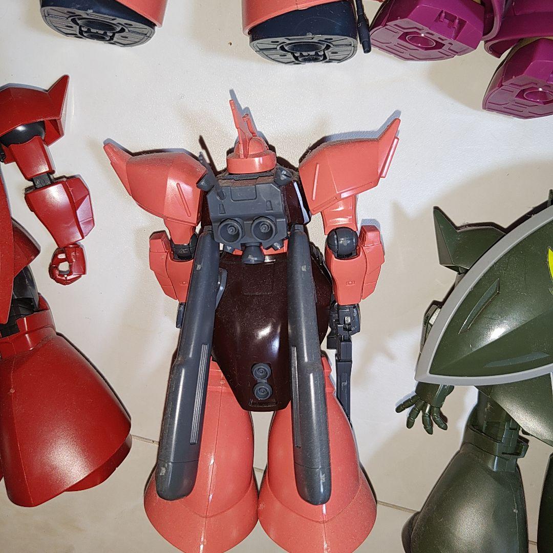 HG ゲルググ　9体セット　完成品　ジャンク扱い　レア　宇宙世紀　ユニコーン