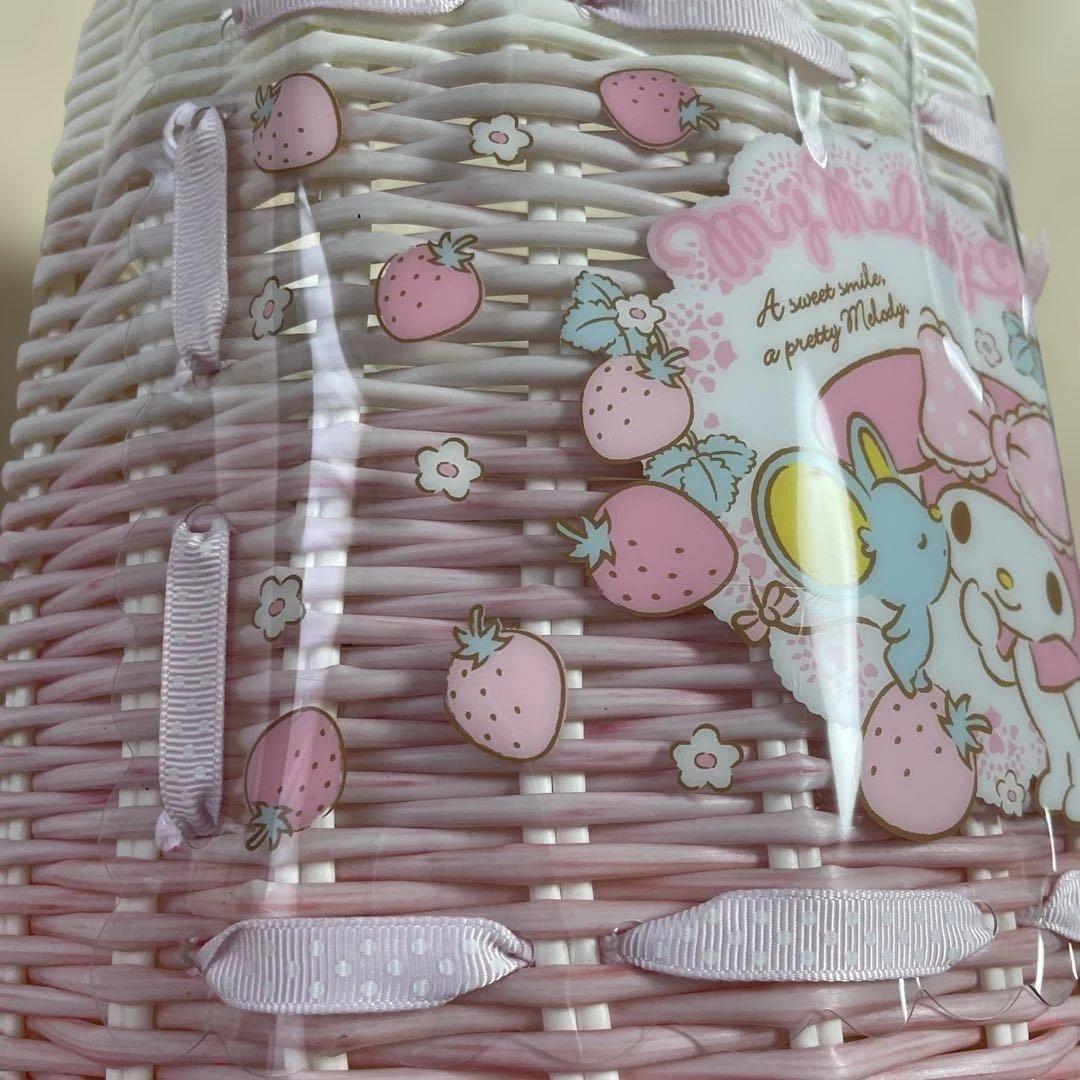 マイメロディ ストロベリーカゴ 約30cm