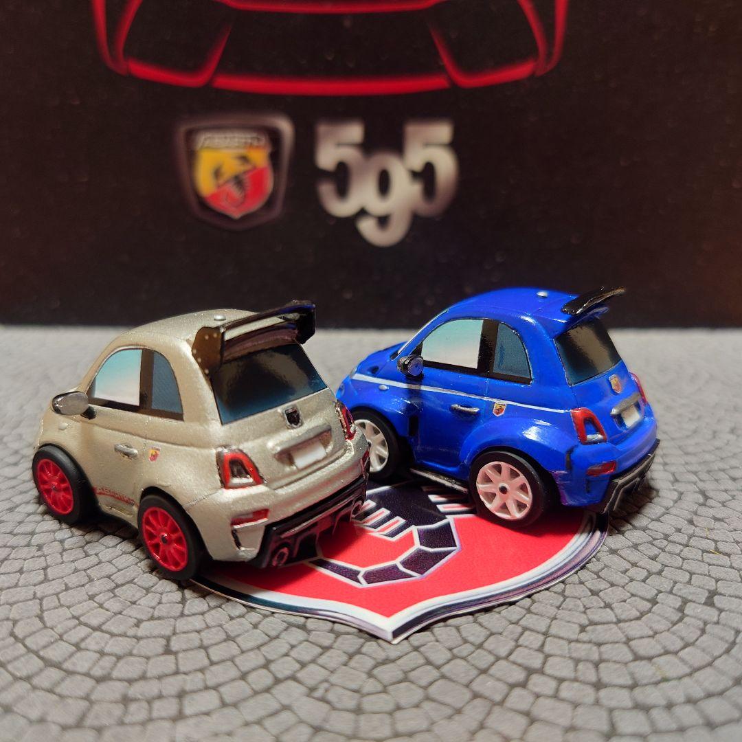 【リー様オーダー品】アバルト595カスタムチョロQ2種