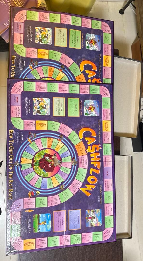 キャッシュフロー101日本語版2つとキャッシュフロー202の日本語版のセット