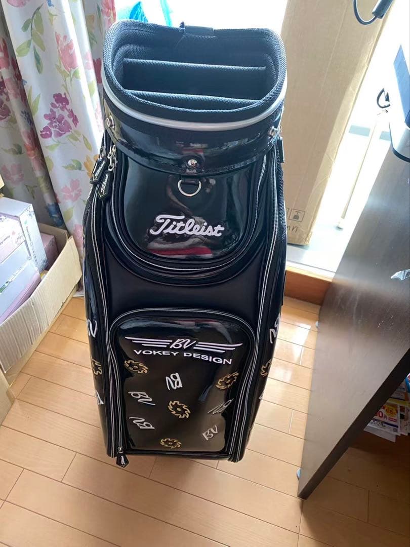 キャディバッグ PUレザー スポーツゴルフバッグ メンズゴルフバッグ