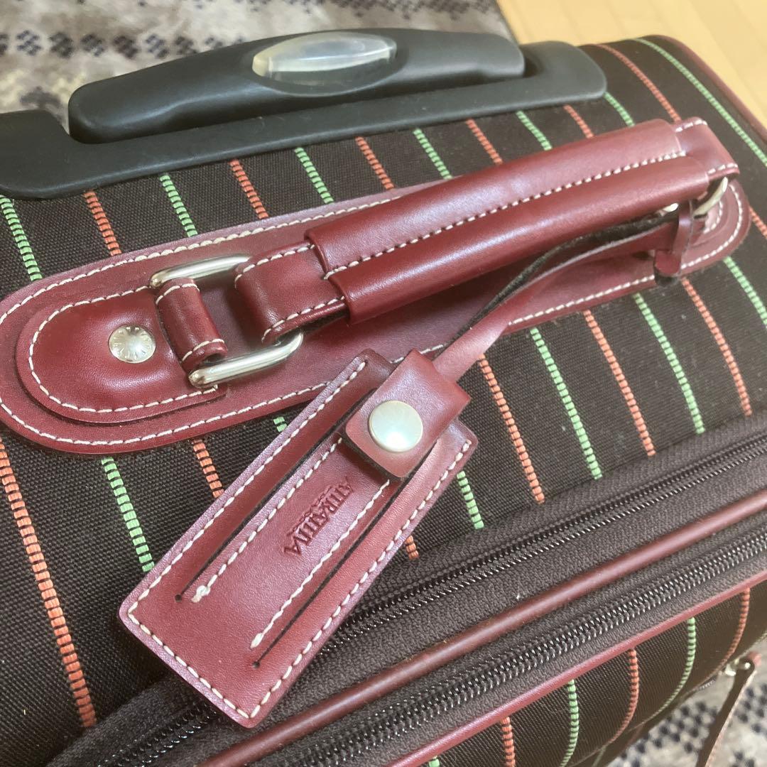 機内持ち込み可能　エースのソフトスーツケース　ソフトキャリーカート