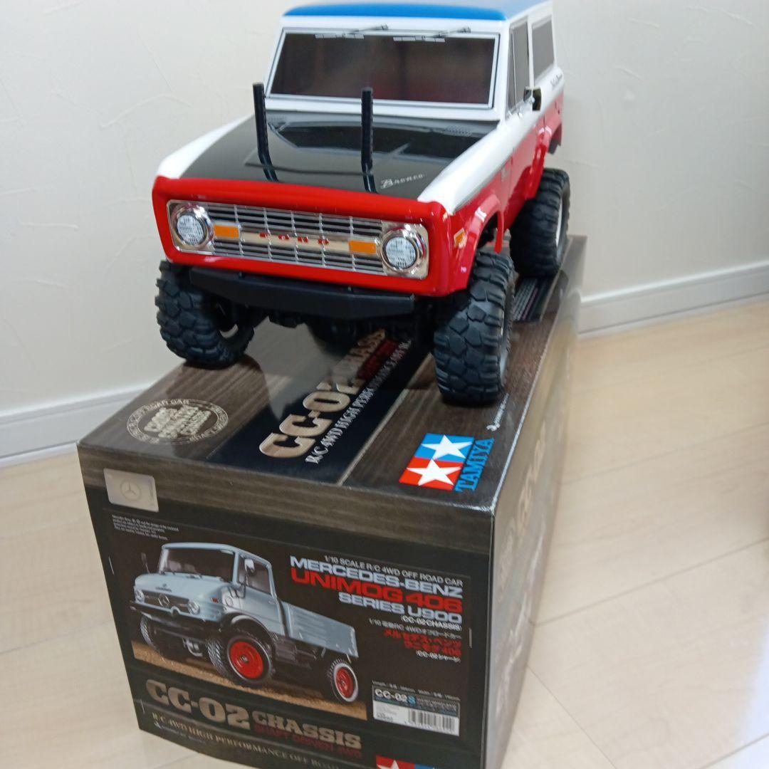 タミヤCC−02ウニモグ、ブロンコ