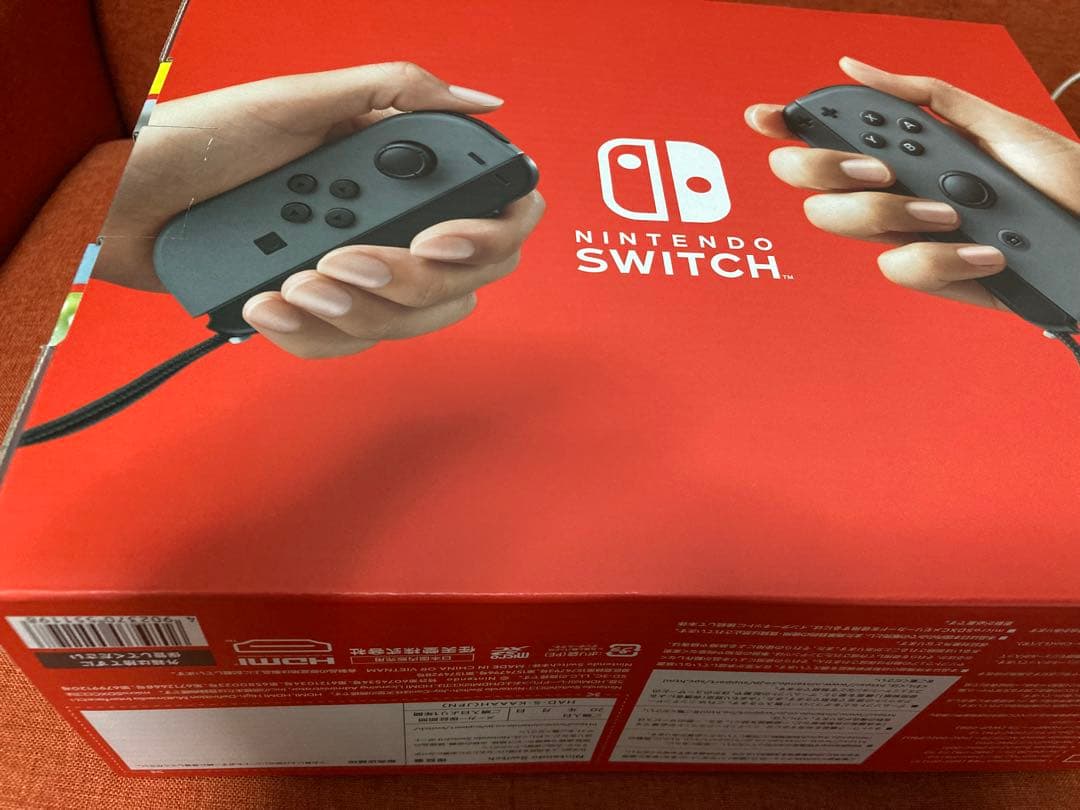 新品　nintendo Switch グレー　通常モデル
