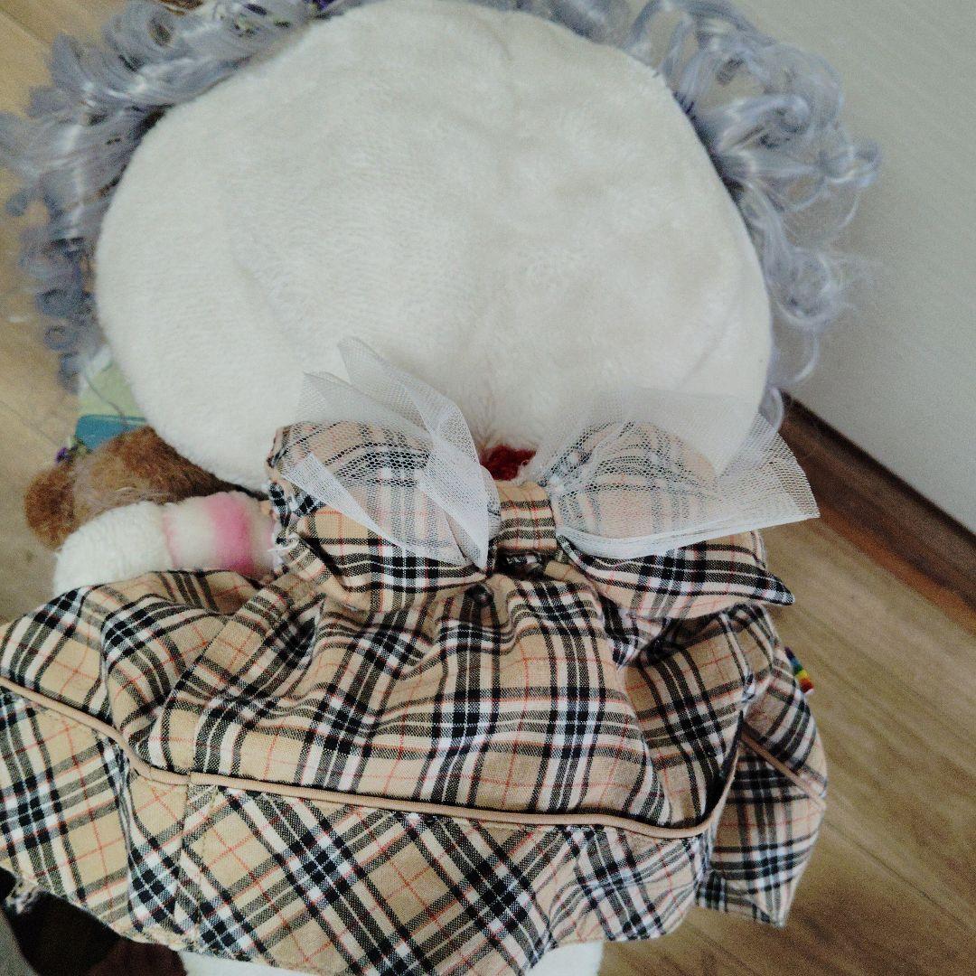 hello Kitty Sanrio 手作りプラッシュドール 王冠付き