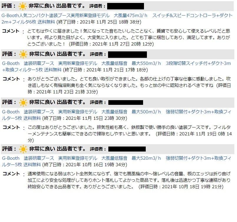 G-BOOTH S-03 コンパクト塗装ブース実用新案　風量475ｍ3/ｈ