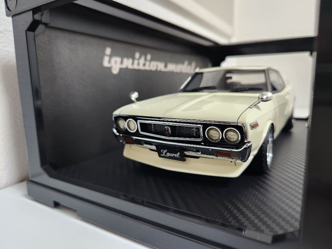 【イグニッションモデル 】NISSANローレルSGXブタケツ 1/18