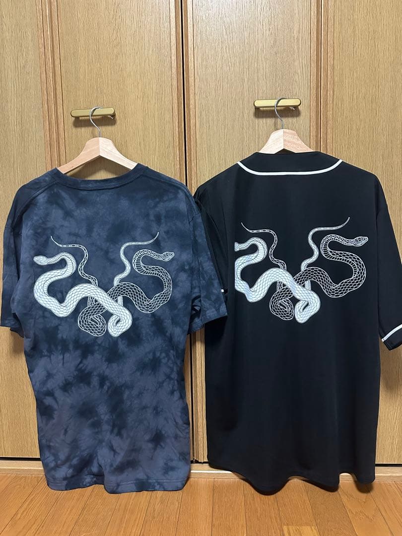 KNOSIS タイダイ柄 ベースボール Tシャツ