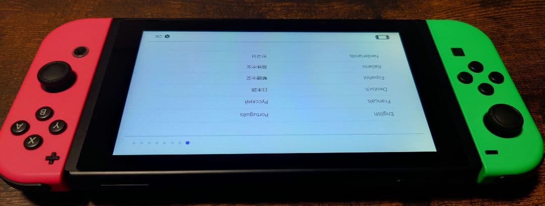 Nintendo Switch バッテリー強化版 緑 赤 箱無し