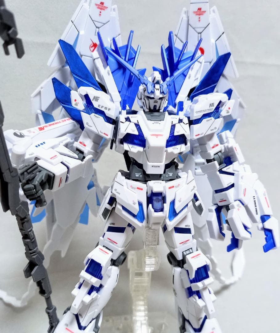 完成品 HG 1/144 ユニコーンガンダム ペルフェクティビリティ 組立て済