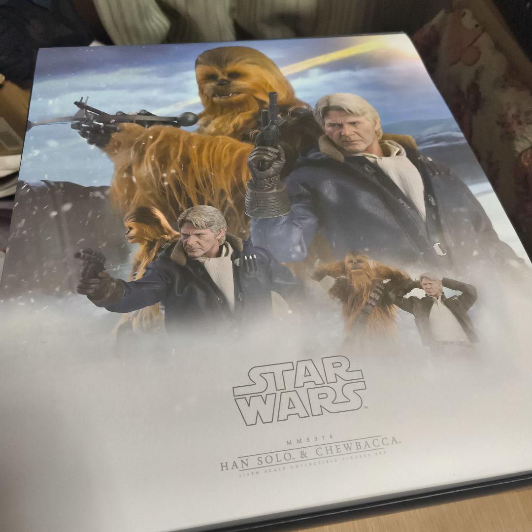 【ホットトイズ】 スターウォーズ／フォースの覚醒1/6ハン・ソロ＆チューバッカ