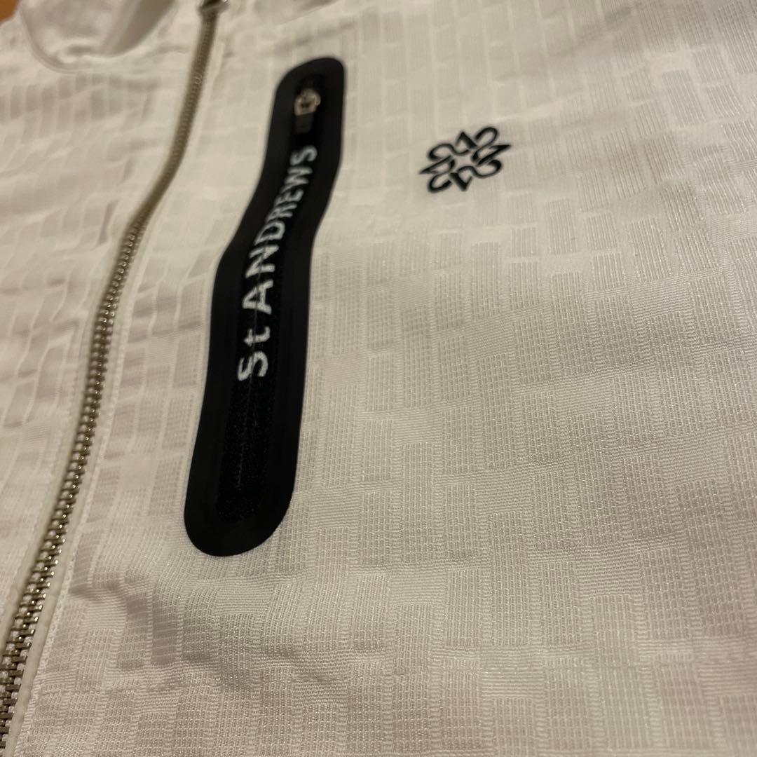 新品　未着用　LL セントアンドリュース　メンズ　ブルゾン　総柄　上質　ゴルフ