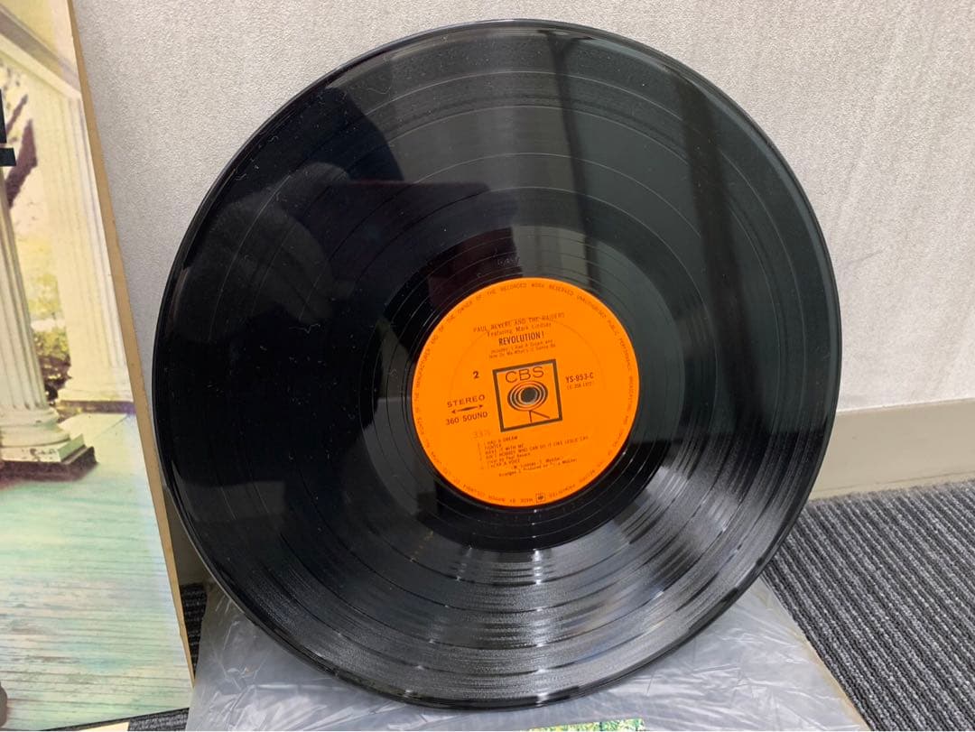 LP ポール・リヴィアーとレイダース 革命 帯,付録付 CBS YS-953-C