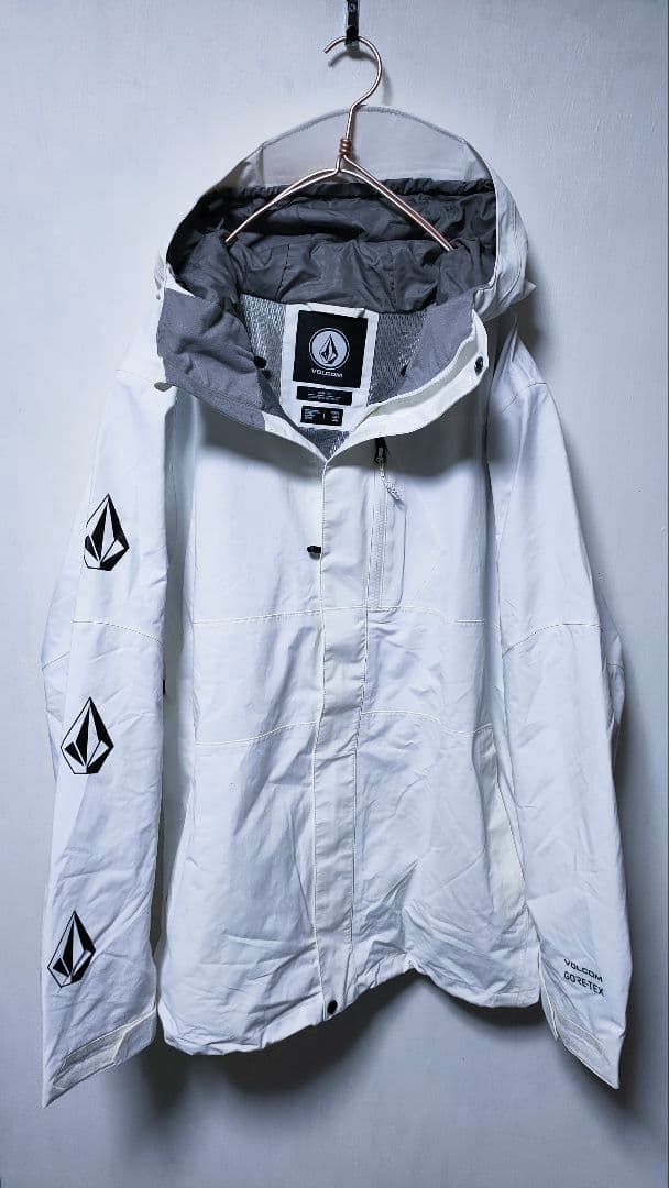 【VOLCOM ボルコム】 スノーボードウェア ゴアテックス ホワイト メンズ