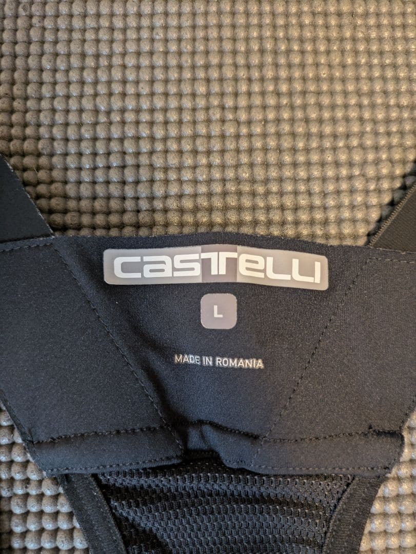 CASTELLI　FREE AERO RC BIBSHORTサイズLブラック