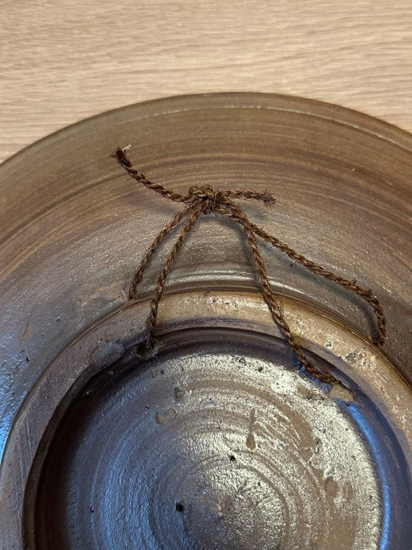 陶芸家名 故 島袋常明 絵皿 龍 鬼 船 魔除 開運 骨董品 古美術 琉球