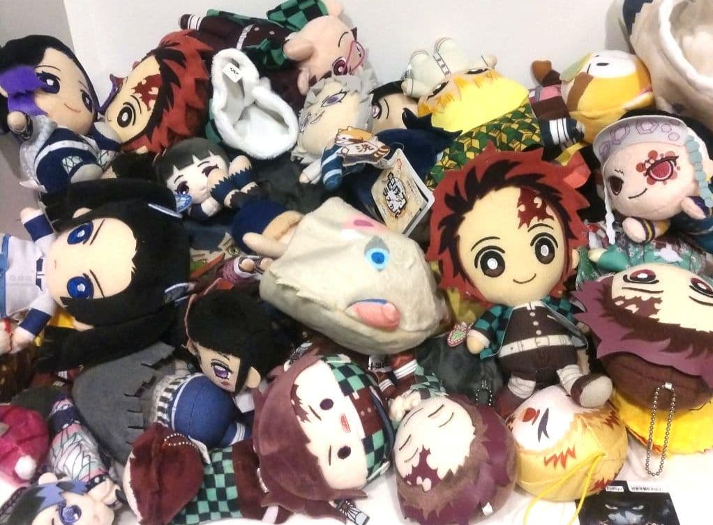 鬼滅の刃 ぬいぐるみ マスコット 大量 まとめ セット 50個以上