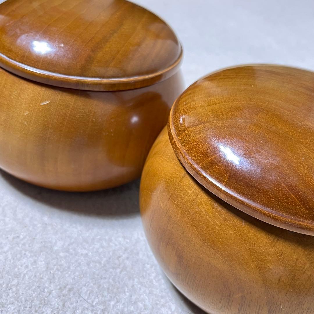 蛤碁石 32号 碁笥 碁石