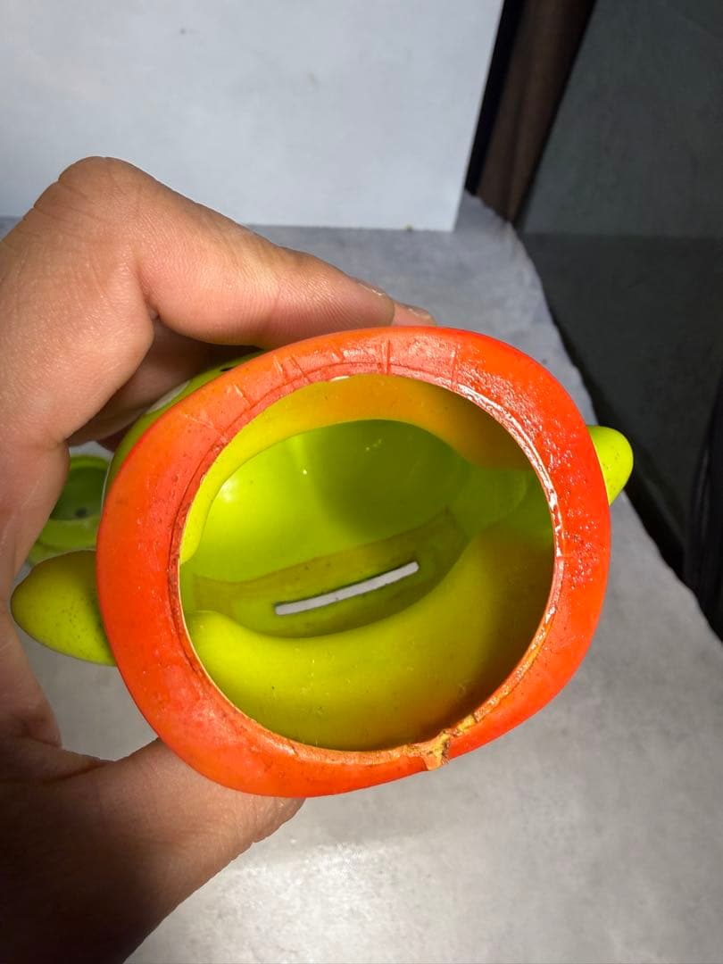 昭和レトロ けろけろけろっぴ ソフビ　貯金箱 　当時物 1988-89 サンリオ