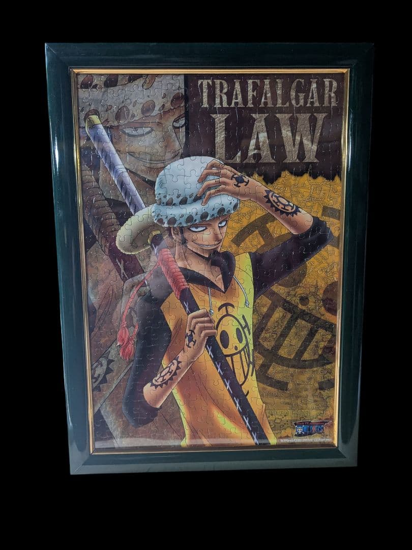 ワンピース ジグソーパズル 完成品　フレーム付き 11枚セット