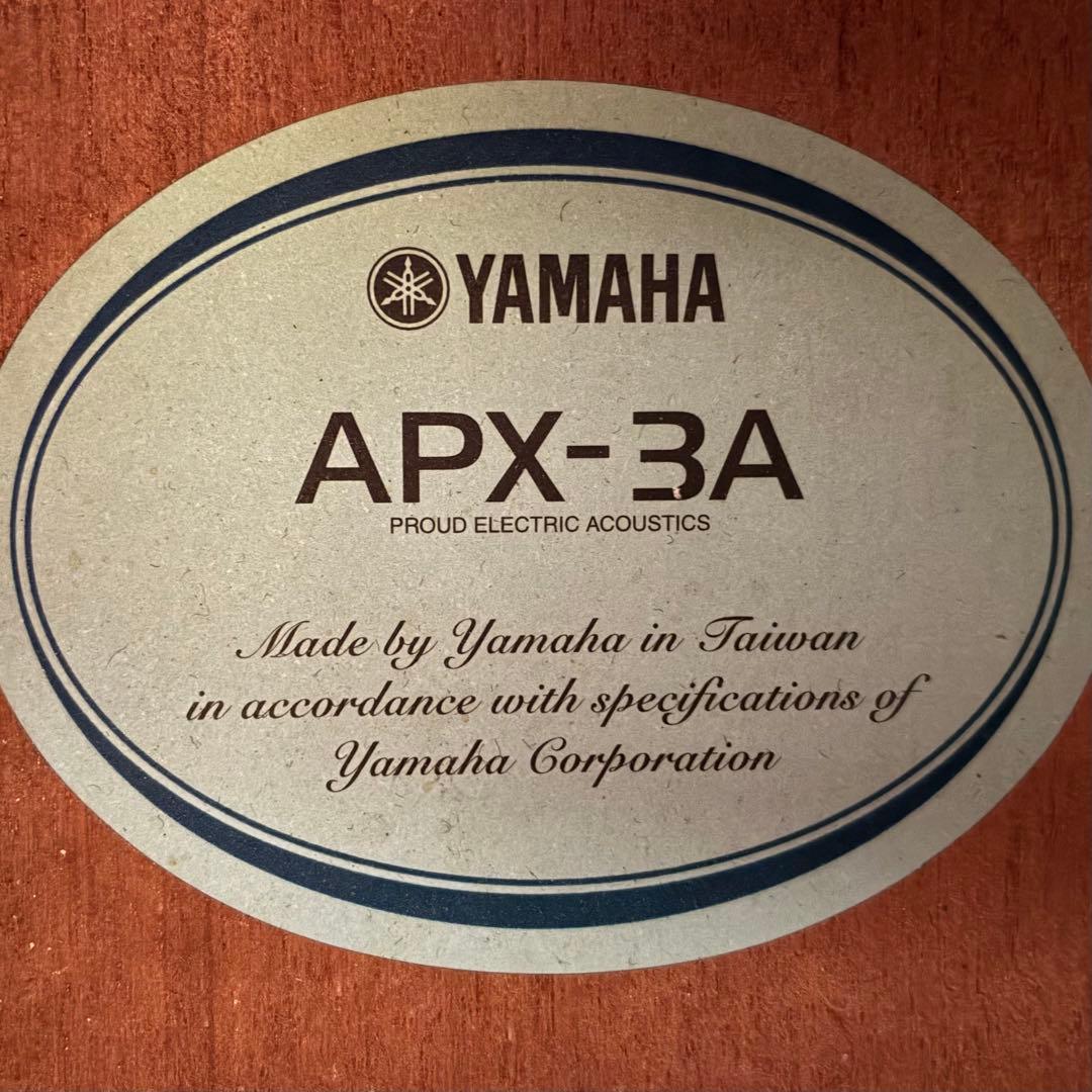 【極微品】 YAMAHA APX-3A エレクトリック・アコースティックギター