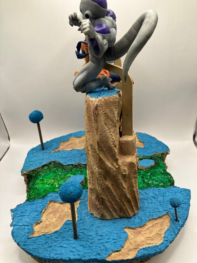 【リペイント】　ドラゴンボール　悟空　フリーザ　ジオラマ　フィギュア
