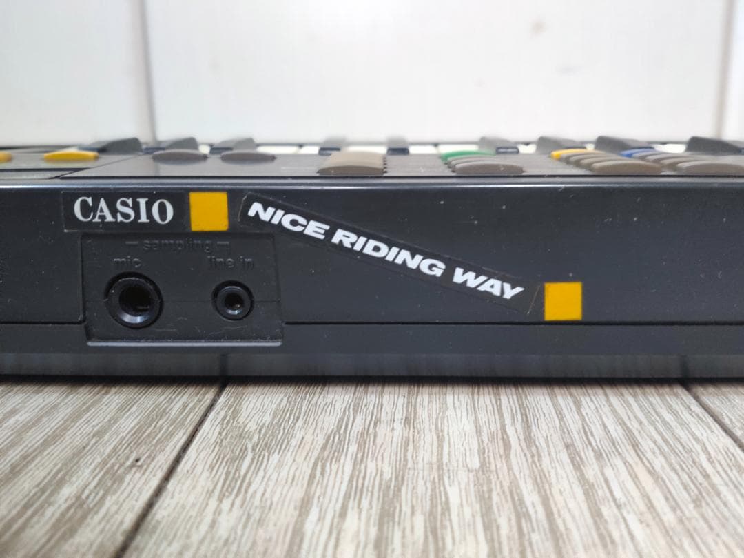 CASIO サンプリングキーボード SK-1 ACアダプター付き 音出し確認済