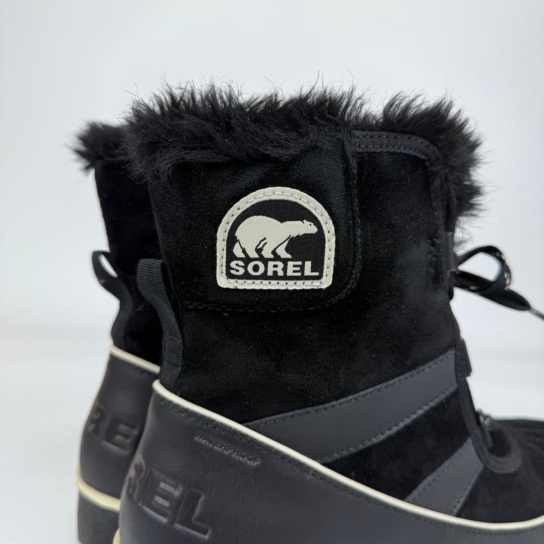 ソレル　スエード　ウィンターブーツ　スノーブーツ　　ファー　25cm