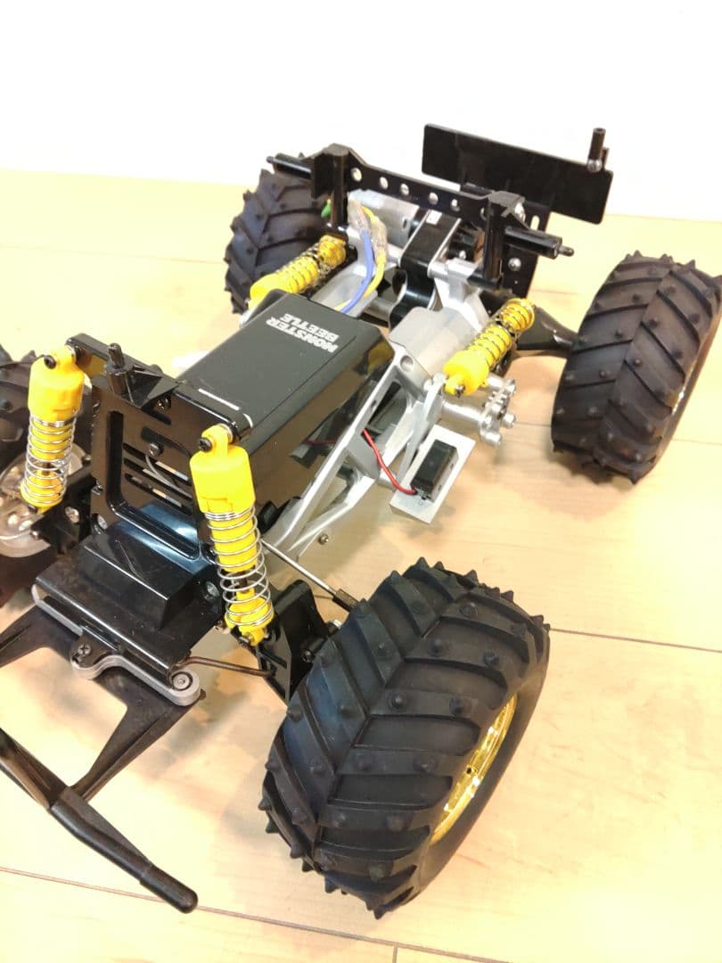 モンスタービートル　サンドベージュ塗装 タミヤ　ラジコン(プロポセット　箱付)