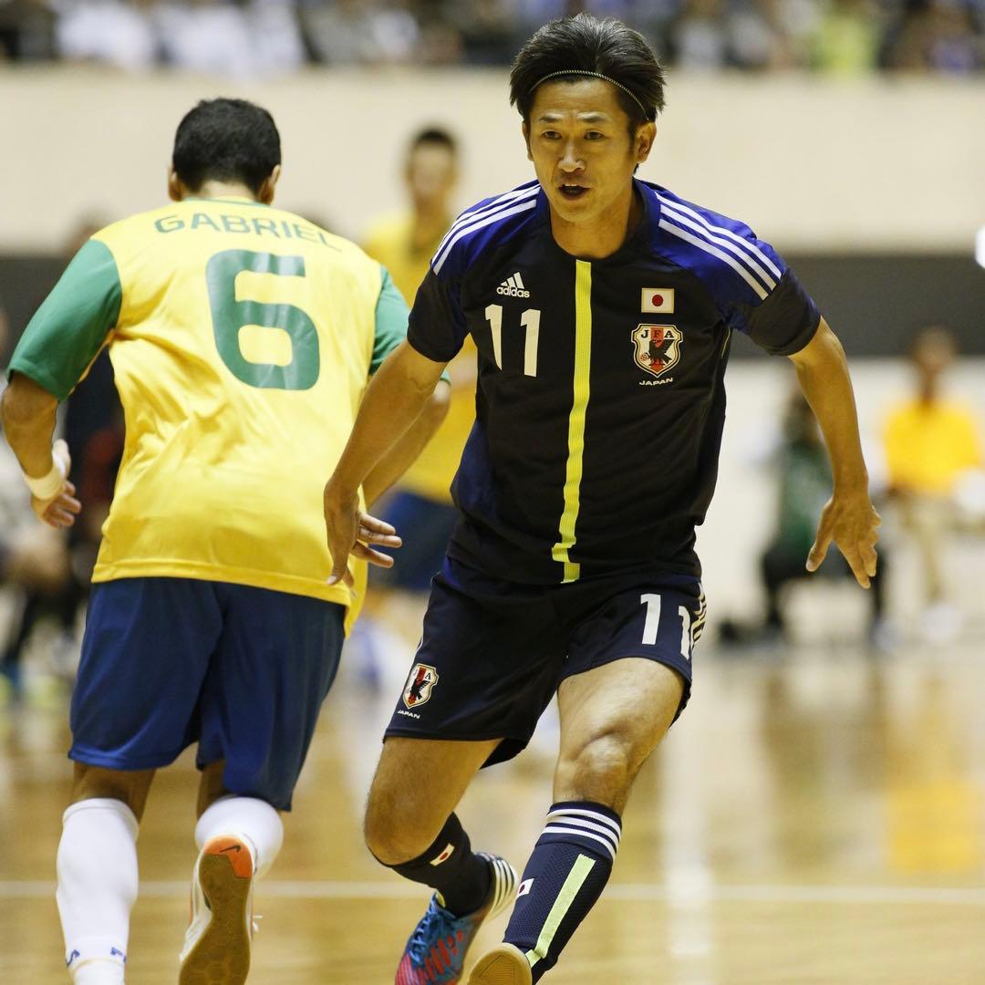 【新品未開封 XO】サッカー フットサル 日本代表 ユニフォーム 三浦知良 カズ