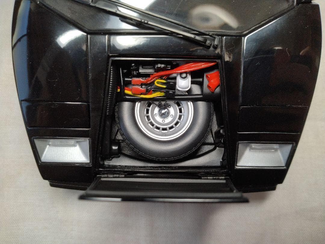 19　京商　1/18　ランボルギーニ　カウンタック　LP400　黒　ブラック