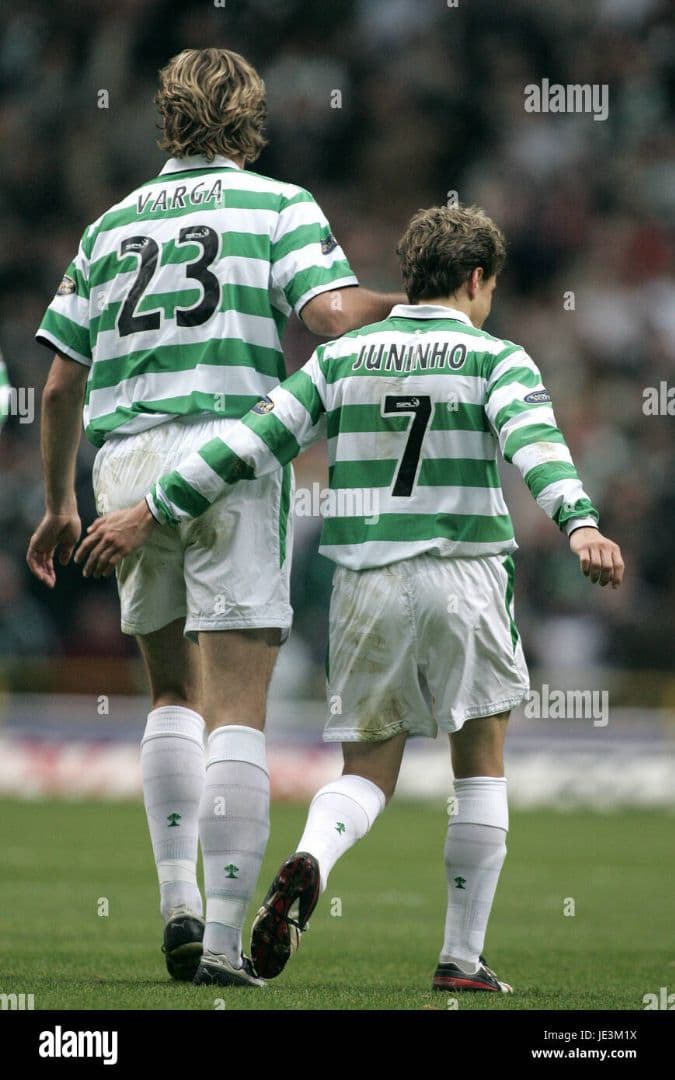 04-05 セルティック　ジュニーニョ　UMBROオフィシャルユニフォーム