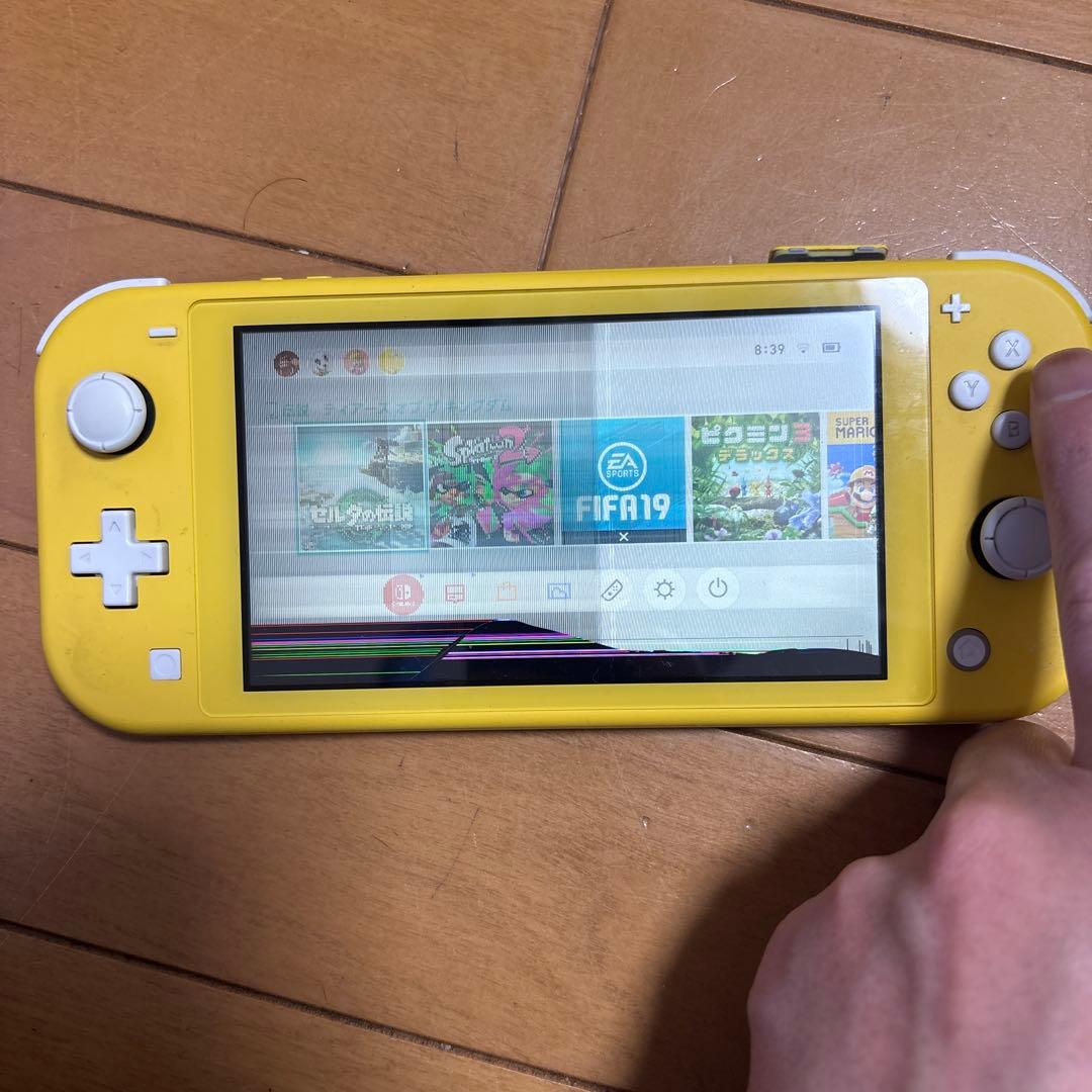 Switchライト　液晶不良