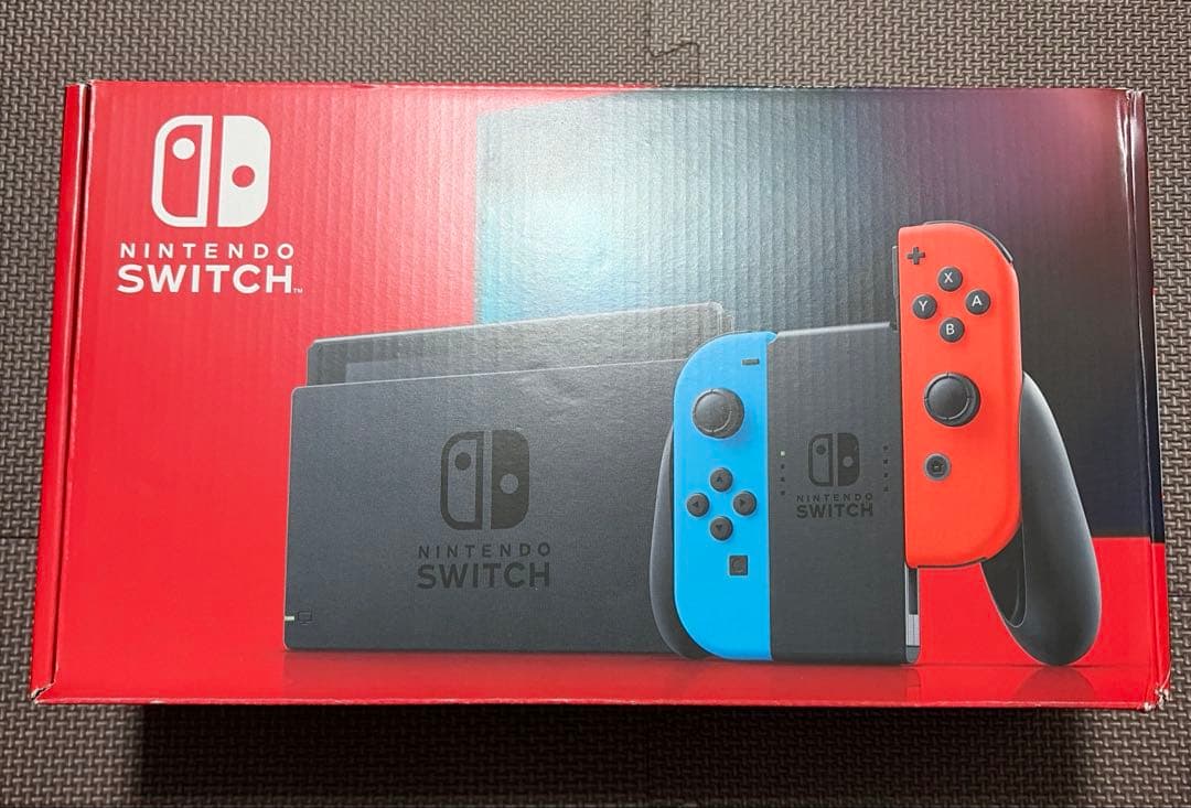 Nintendo Switch 本体 青/赤 付属品付き　箱あり