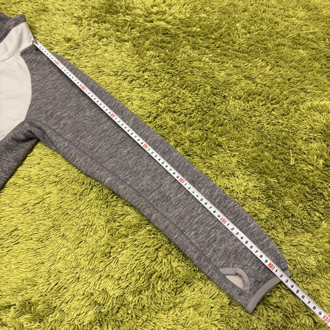 マスターバニーエディション ジップジャケット アウター 異素材 グレー サイズ1