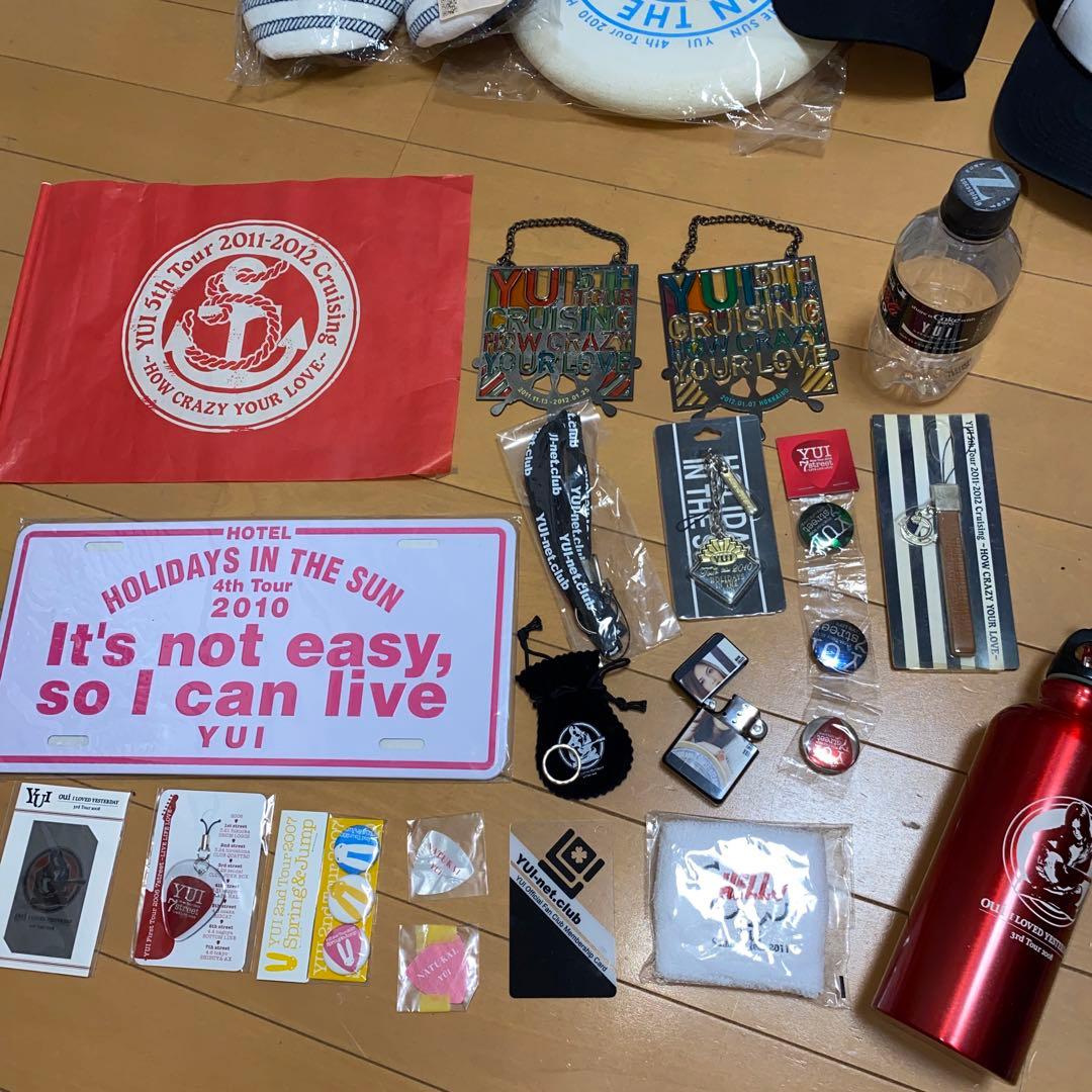 YUI FlowerFlower リング 指輪 キャップ ポストカード 缶バッジ