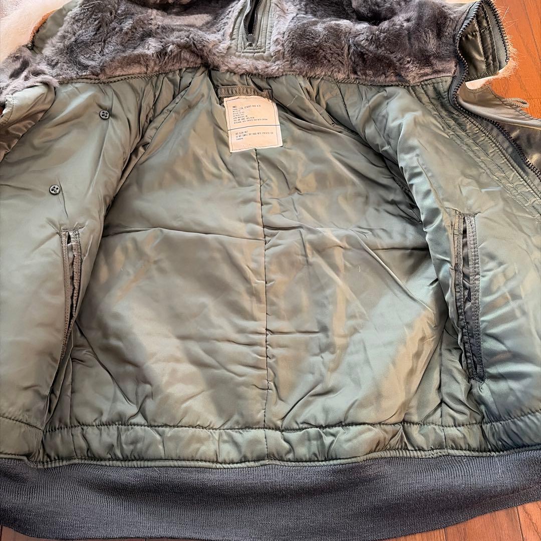 【タグ付新品・激レア】1986年製 米軍放出品　N-2B セージグリーン★残り1