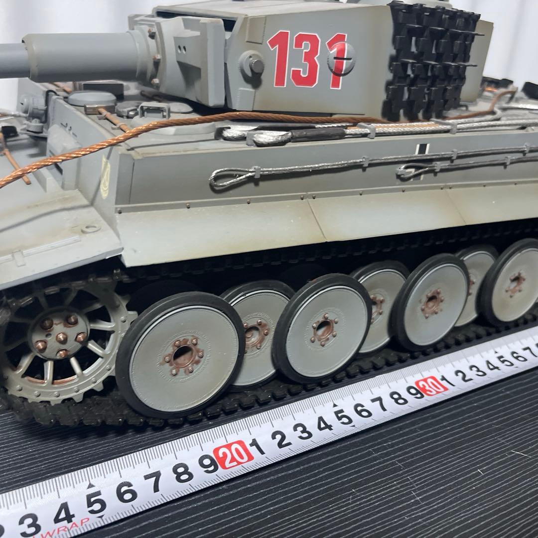 戦車模型1/16 ドイツ軍重戦車ティーガーⅠ型(ディスプレー用)
