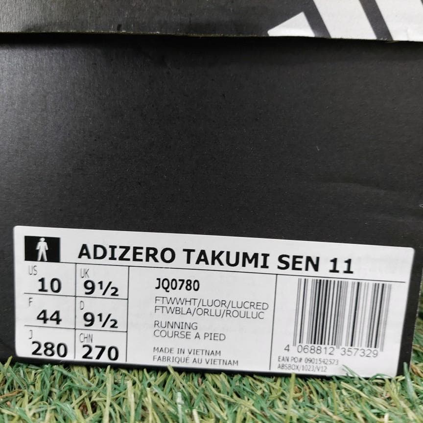 アディダス シューズ 28.0cm アディゼロ タクミ セン 11 JQ0780