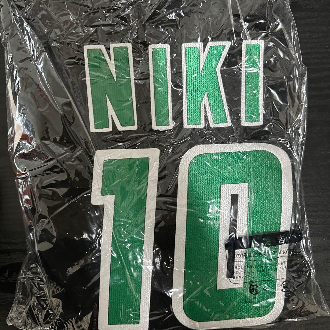 デサント　バレーユニフォーム　長袖　ブラック　圧着マーキング入り　セット